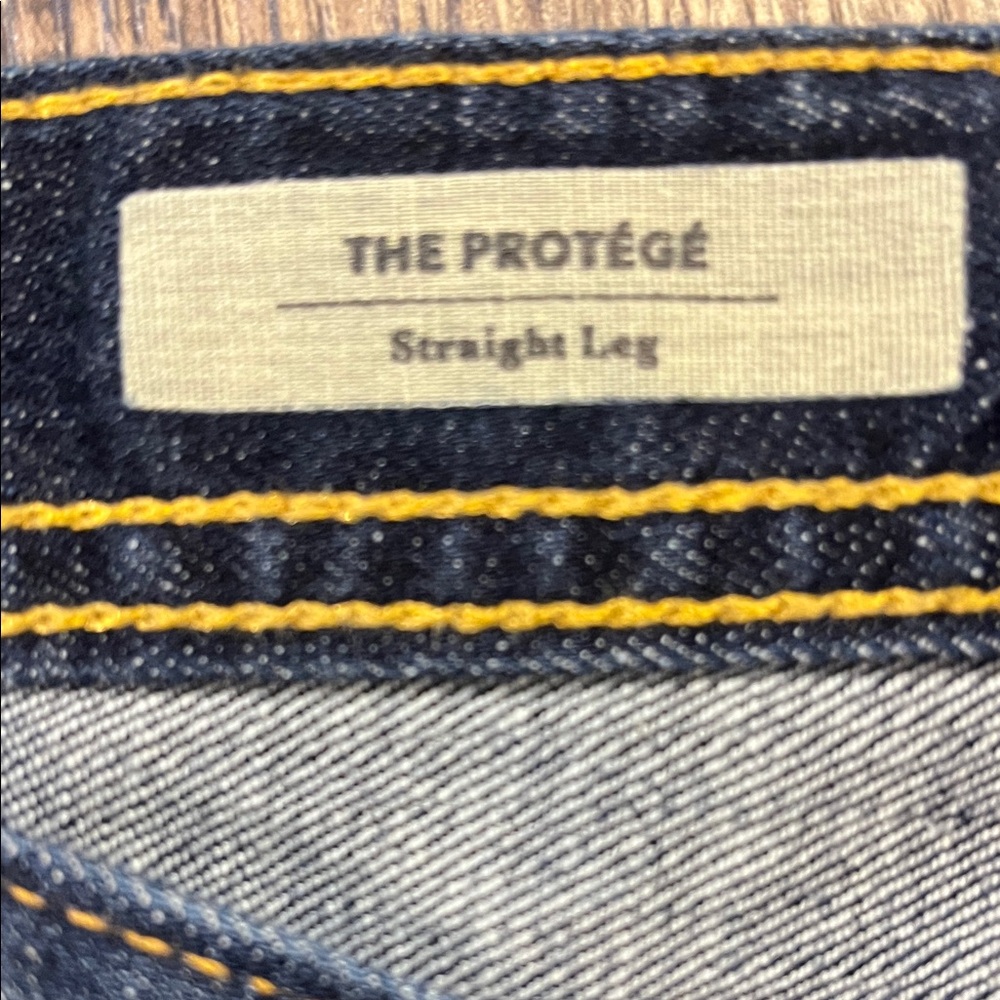 AG Adriano Goldschmied Men's Indigo Straight Jeans - Picture 3 of 4